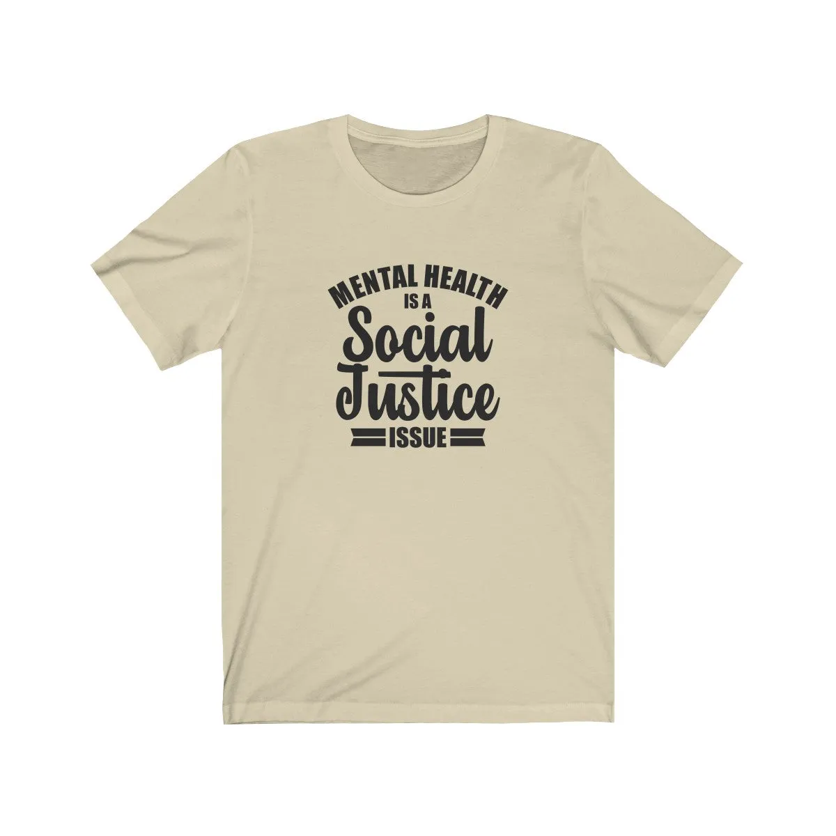 MENTAL HEALTH <br>unisex tee (blk)