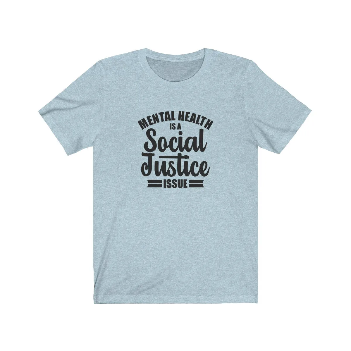 MENTAL HEALTH <br>unisex tee (blk)