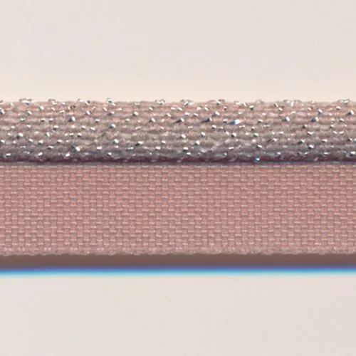Metallic Stretch Piping (Silver) #69 American Brown