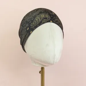 Midnight Mandala Paisley Stretch Headband