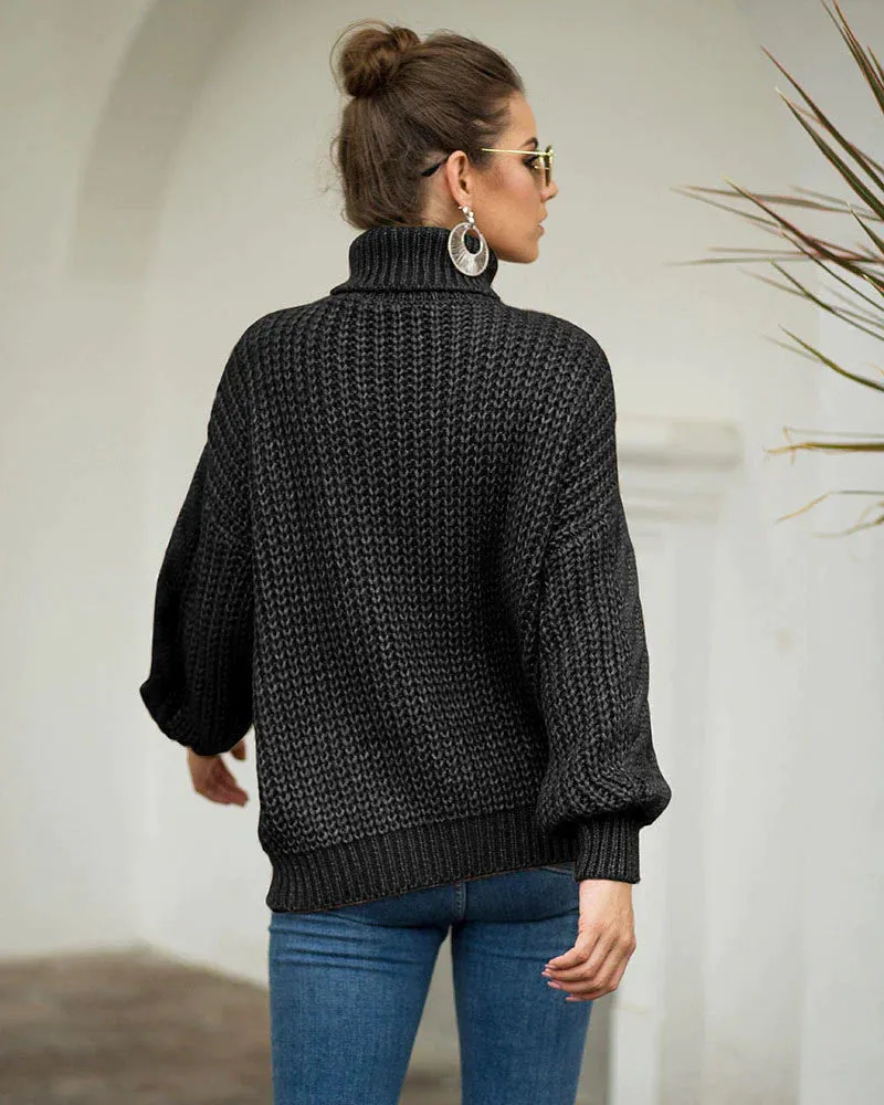 Miranda | Knit Turtleneck Sweater
