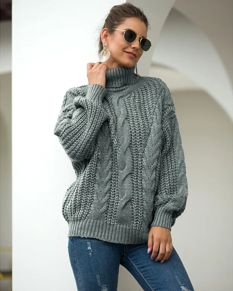 Miranda | Knit Turtleneck Sweater