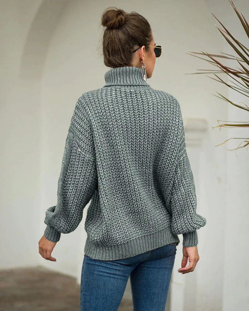 Miranda | Knit Turtleneck Sweater