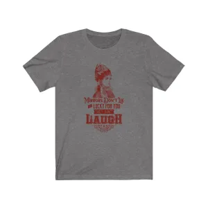 MIRRORS DON'T LIE RED WOMAN'S Jersey Short Sleeve Tee