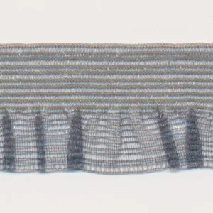 Mist Organdy Frill Stretch #49 Charcoal
