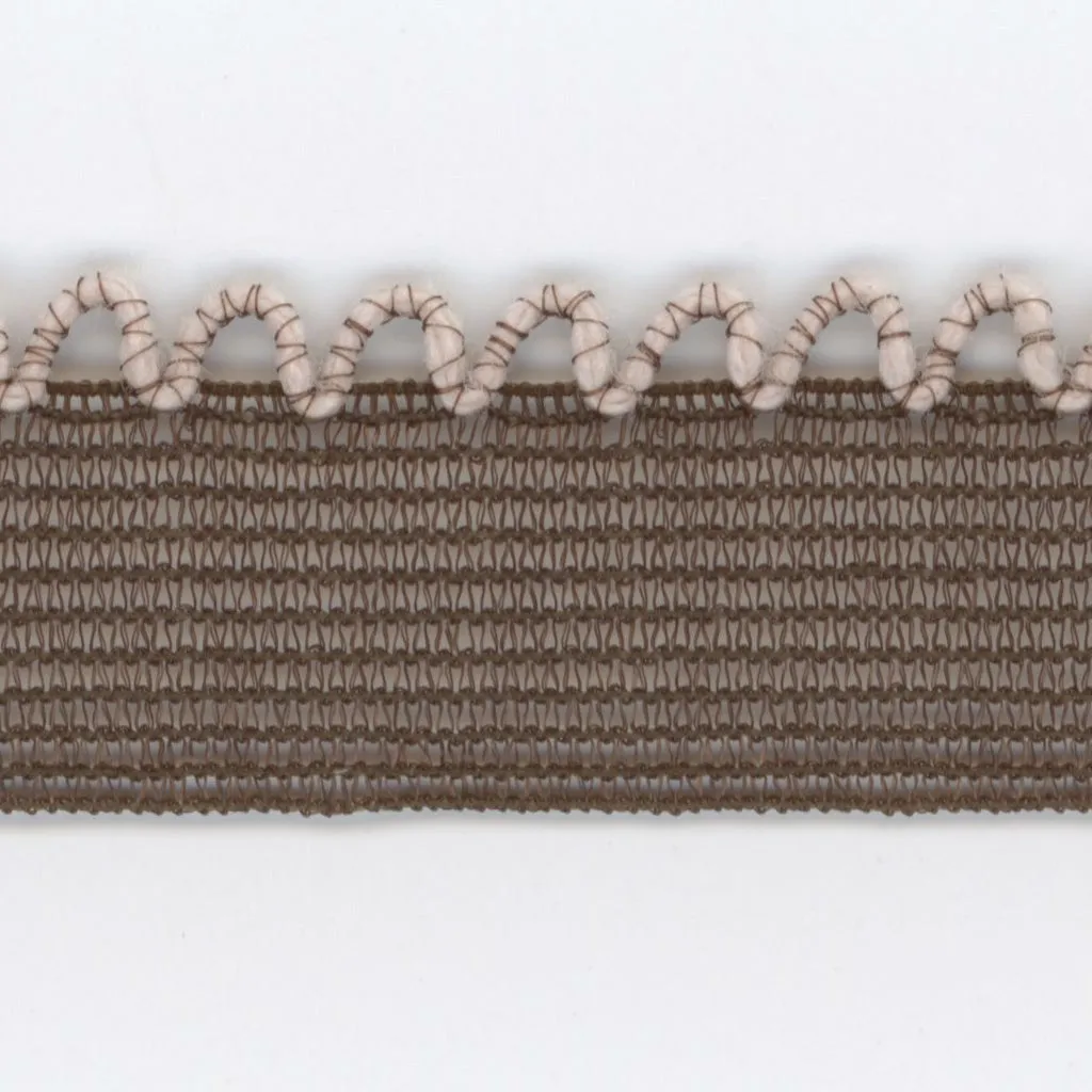 Mist Picot Stretch #36 Dark Brown