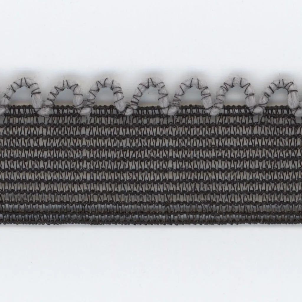 Mist Picot Stretch #50 Black