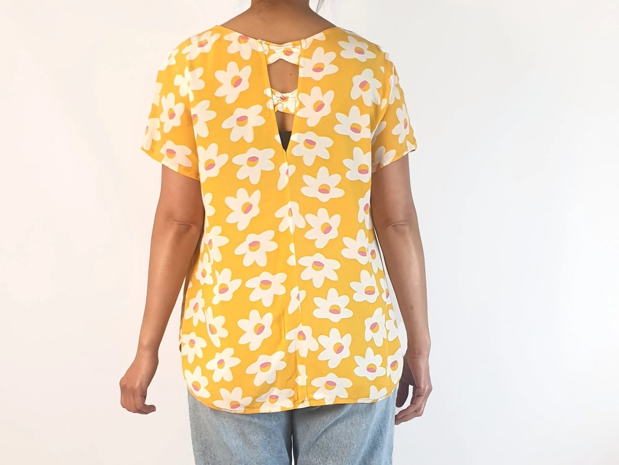 Mister Zimi unique print top size 10