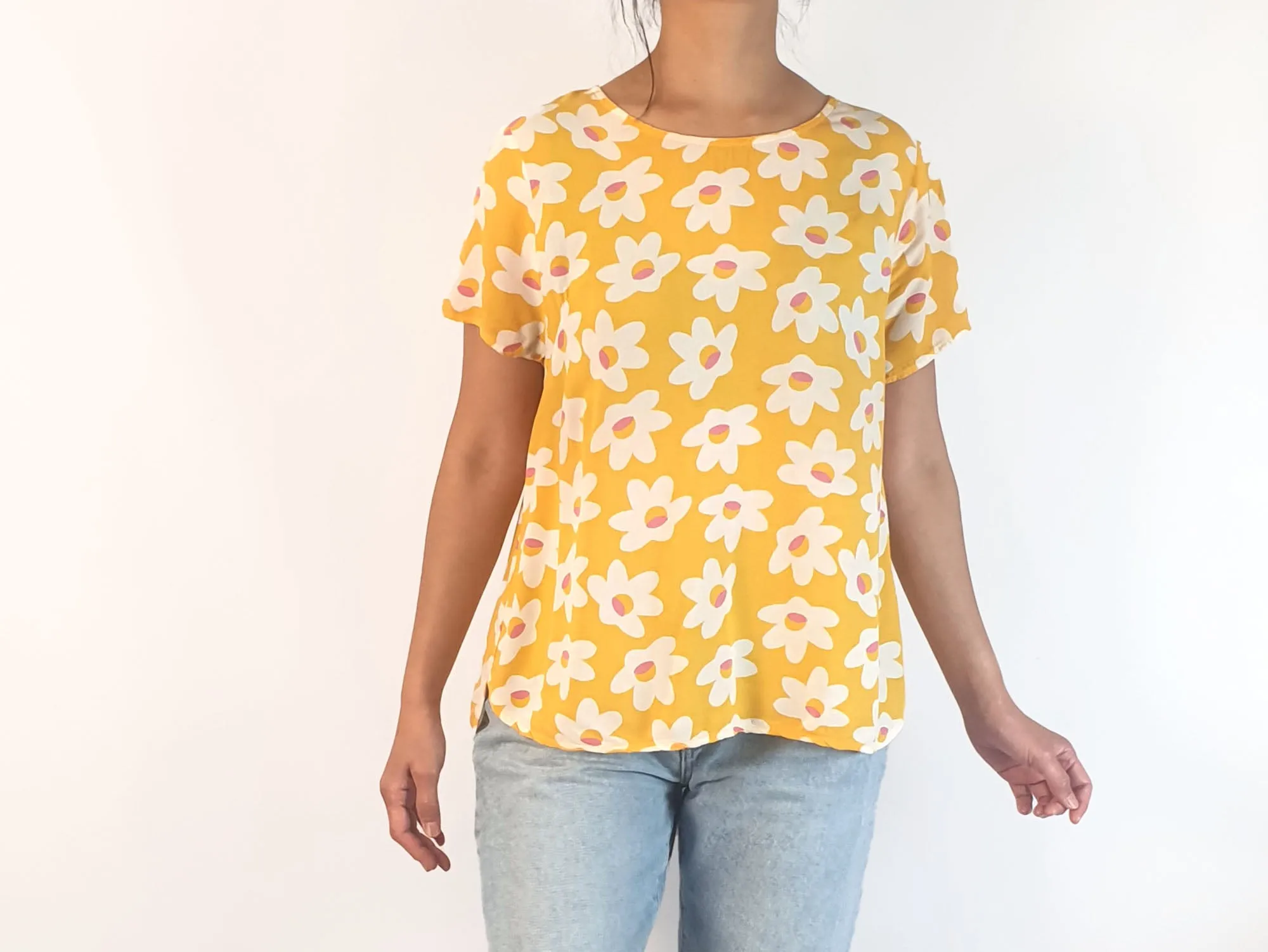 Mister Zimi unique print top size 10
