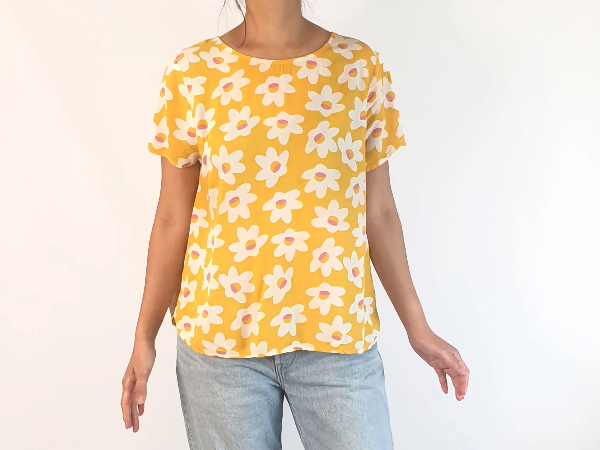 Mister Zimi unique print top size 10