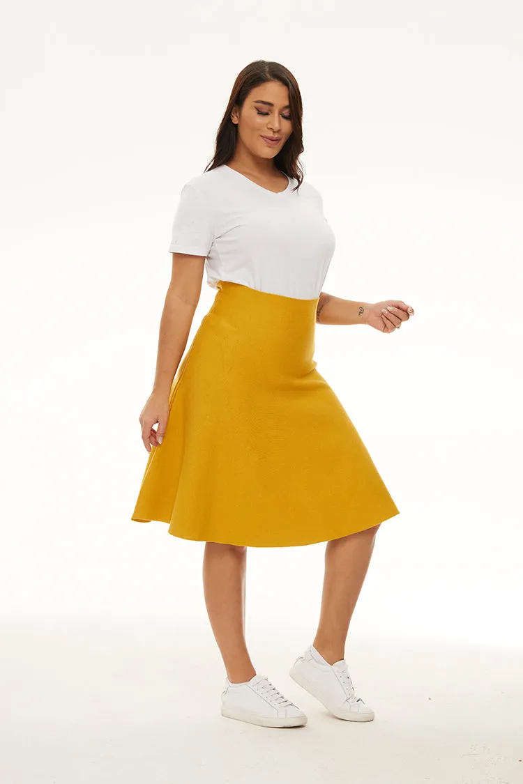 MM PURPLE LABEL - YR RND MUSTARD (PLUS SIZE)