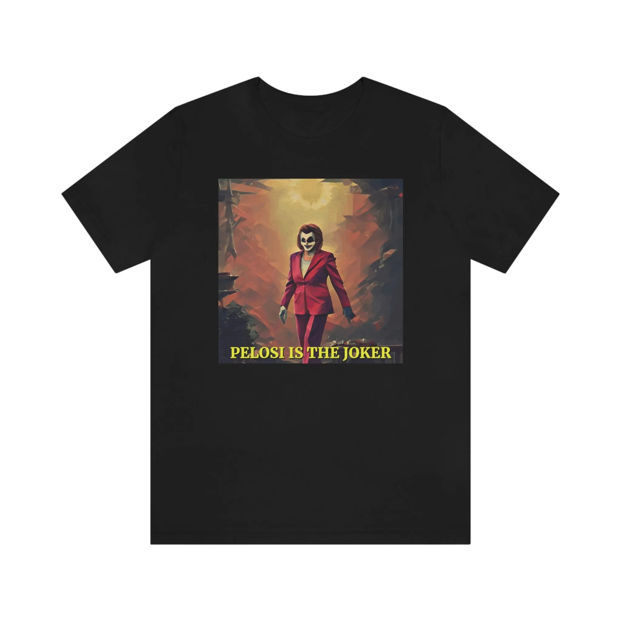 Nancy Pelosi is the Joker Short Sleeve Tee