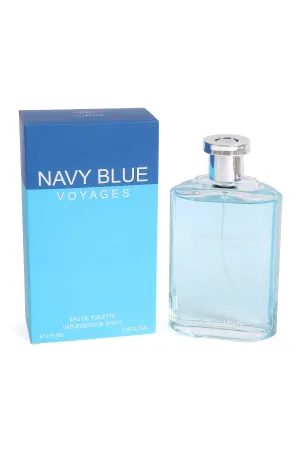 NAVY BLUE VOYAGES SPRAY COLOGNE EAU DE TOILETTE FOR MEN - 110ML/3.8 FL.OZ.
