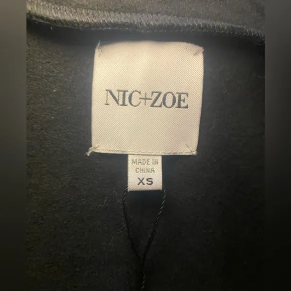 NWT Nic  ‎ Zoe Women’s Long Open Cardigan Staple Piece Versatile