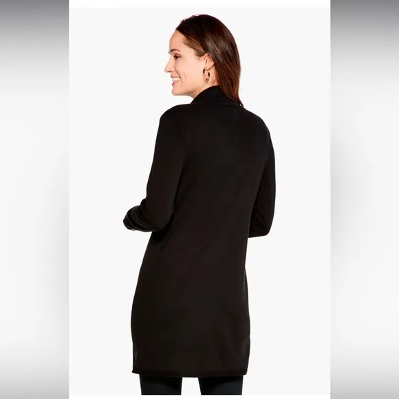 NWT Nic  ‎ Zoe Women’s Long Open Cardigan Staple Piece Versatile