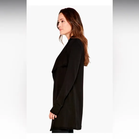 NWT Nic  ‎ Zoe Women’s Long Open Cardigan Staple Piece Versatile
