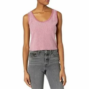 NWT Wildfox Kylie Ribbed Brushed Knit Sweater Tank Top Ruby Size Medium