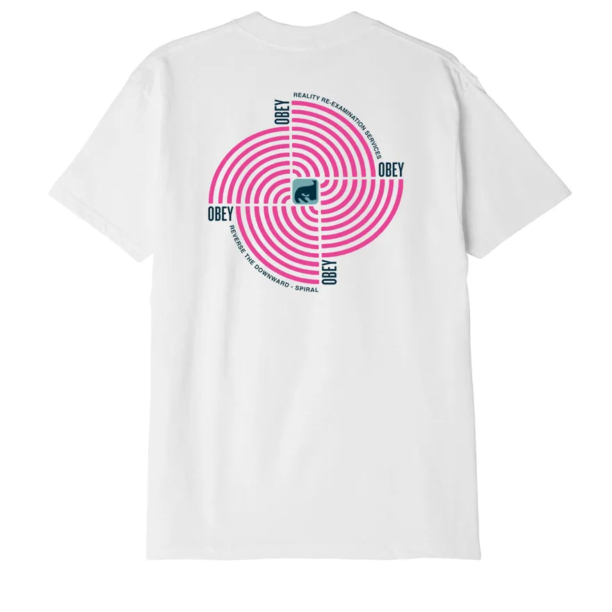 Obey downward spiral T-shirt