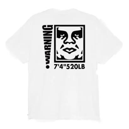 Obey warning tee