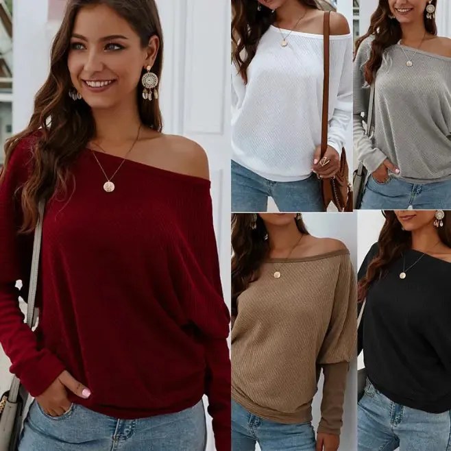 Off Shoulder Sweater Knit Top Success