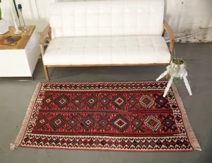Old Van Kilim 3.3ftx5.6ft
