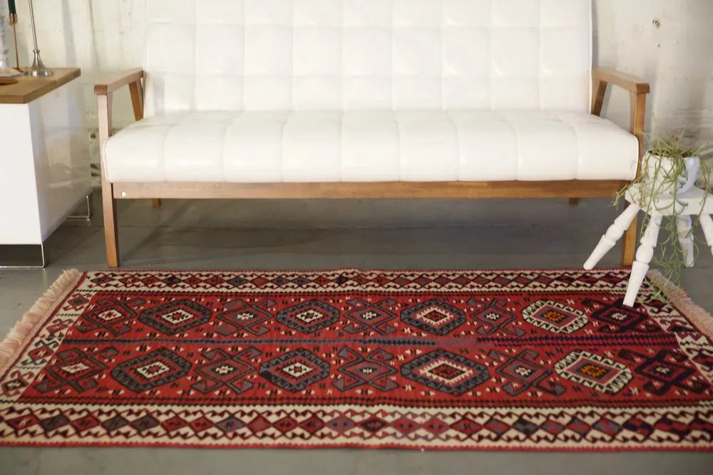 Old Van Kilim 3.3ftx5.6ft