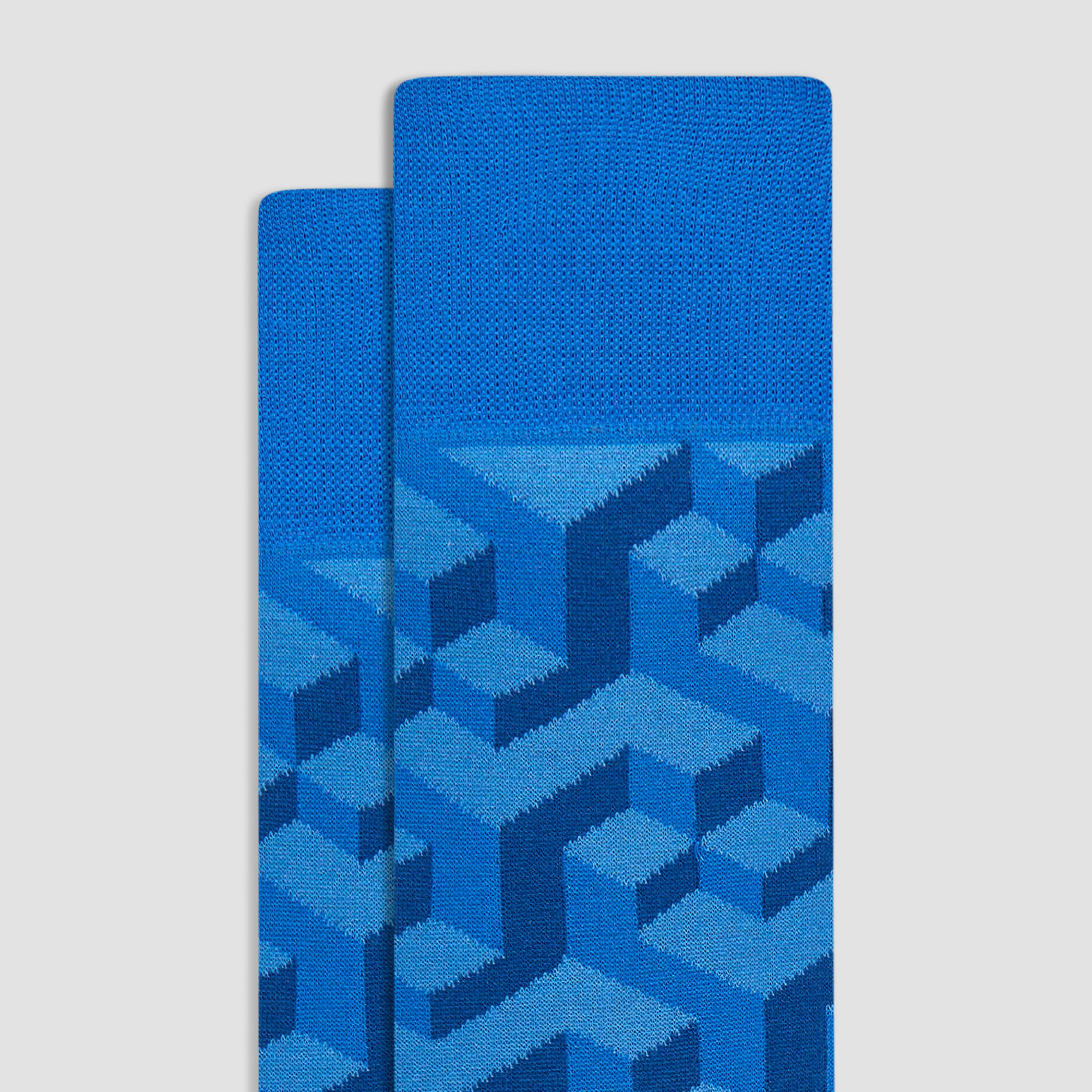 Optical Illusion Mid-Calf Socks
