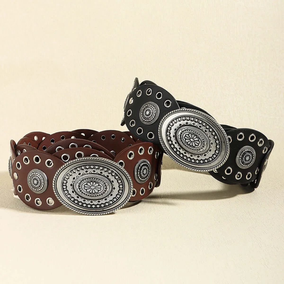 Oval PU Belt – Sleek, Modern, and Versatile