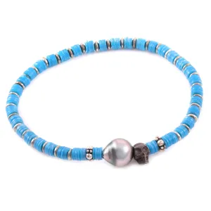 Pearl Disk Bracelet