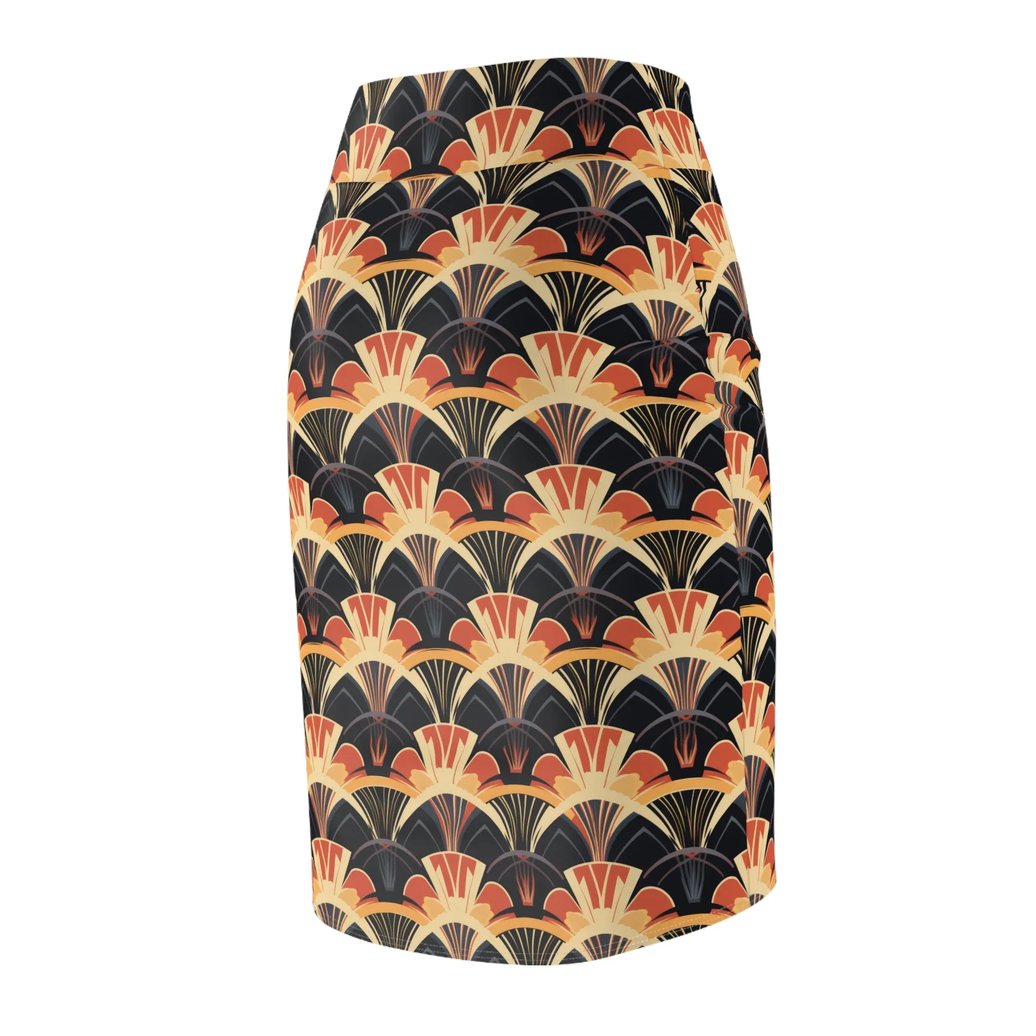 Pencil Skirt - Gilded Highlights