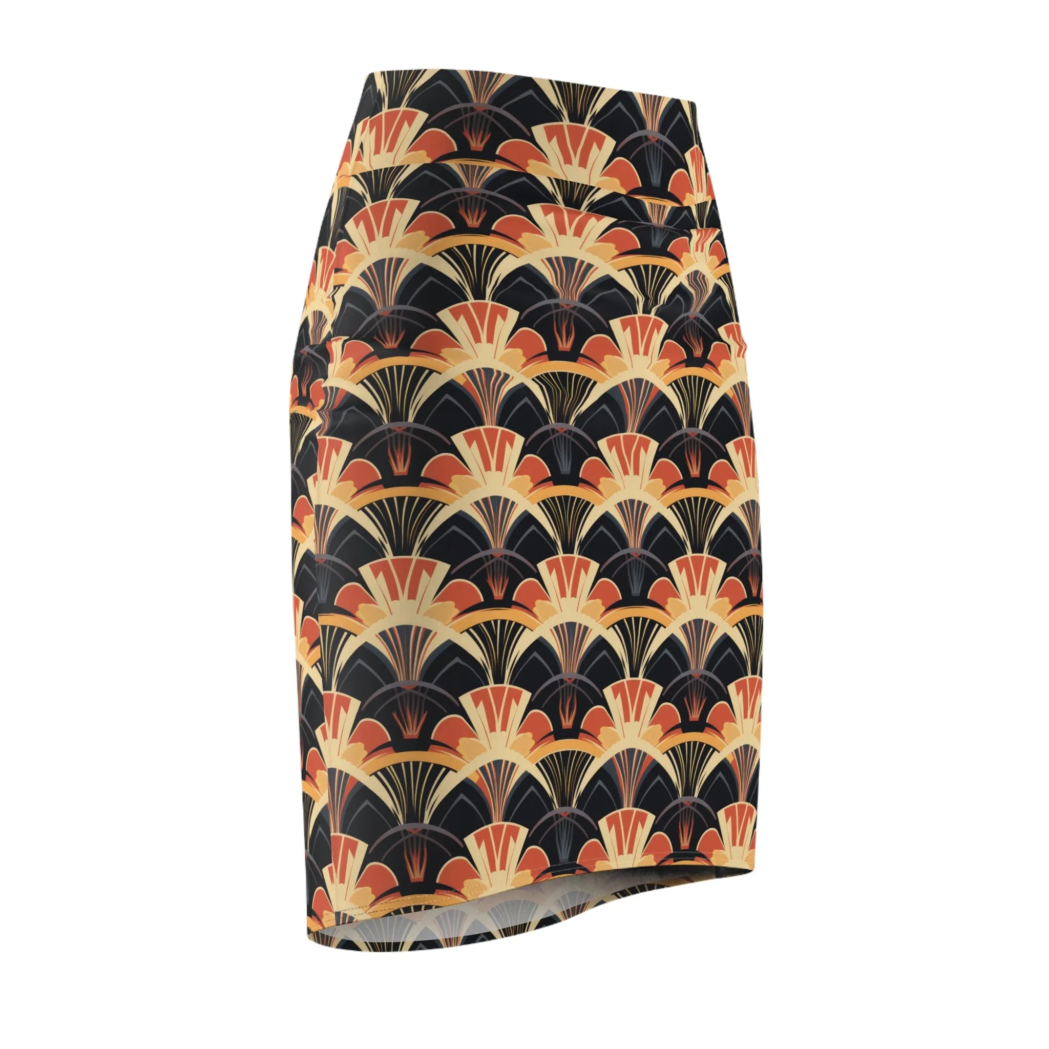 Pencil Skirt - Gilded Highlights