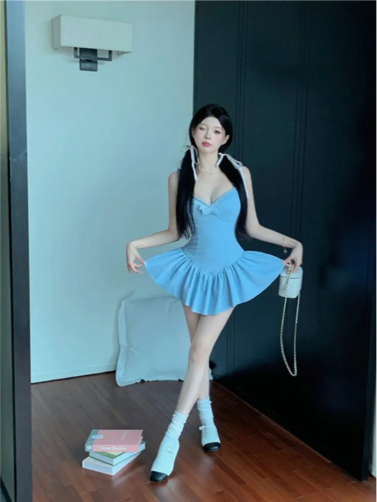 Pink Suspender Dress UB98716