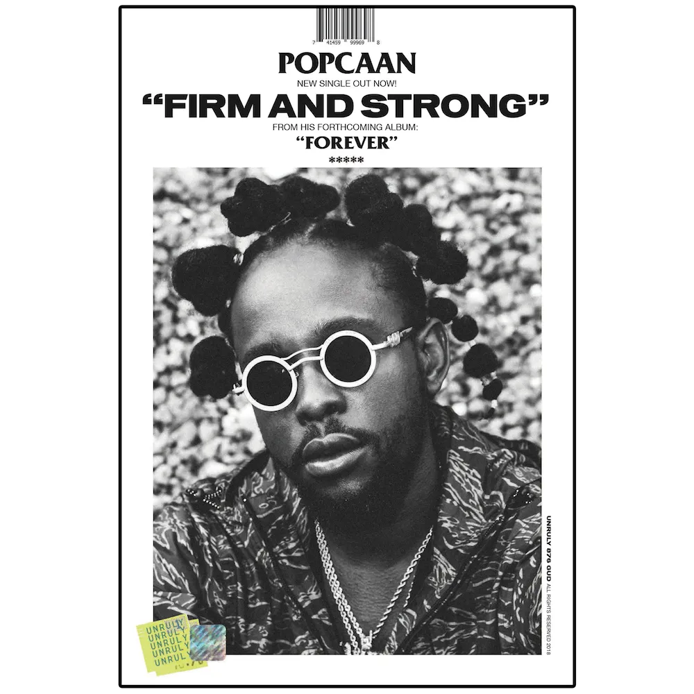 Popcaan Firm and Strong Print