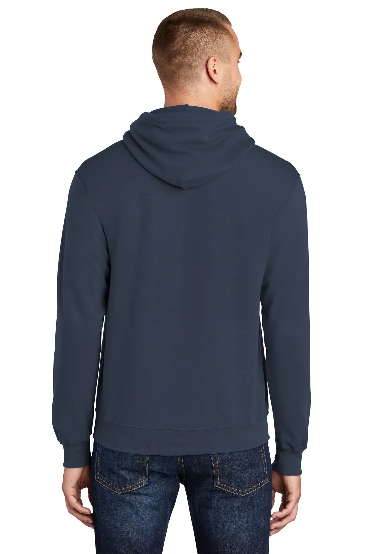 Port & Company  Tall Core Fleece Pullover Hooded Sweatshirt PC78HT Navy Tall