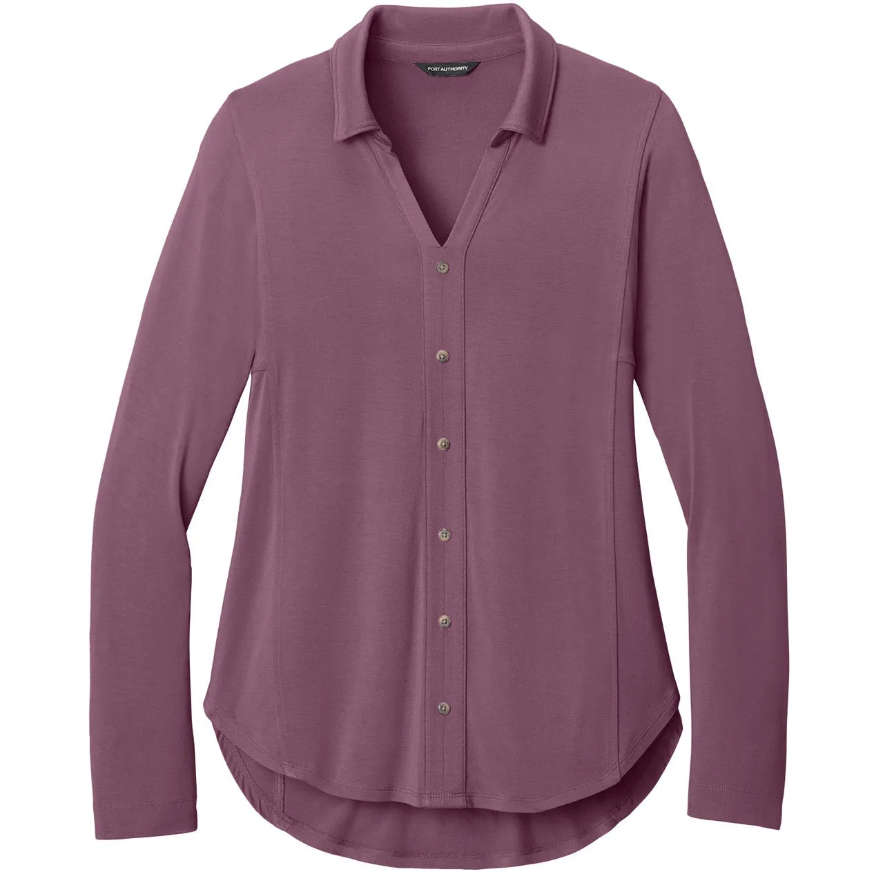 Port Authority® Women's Luxe Knit Button Tunic