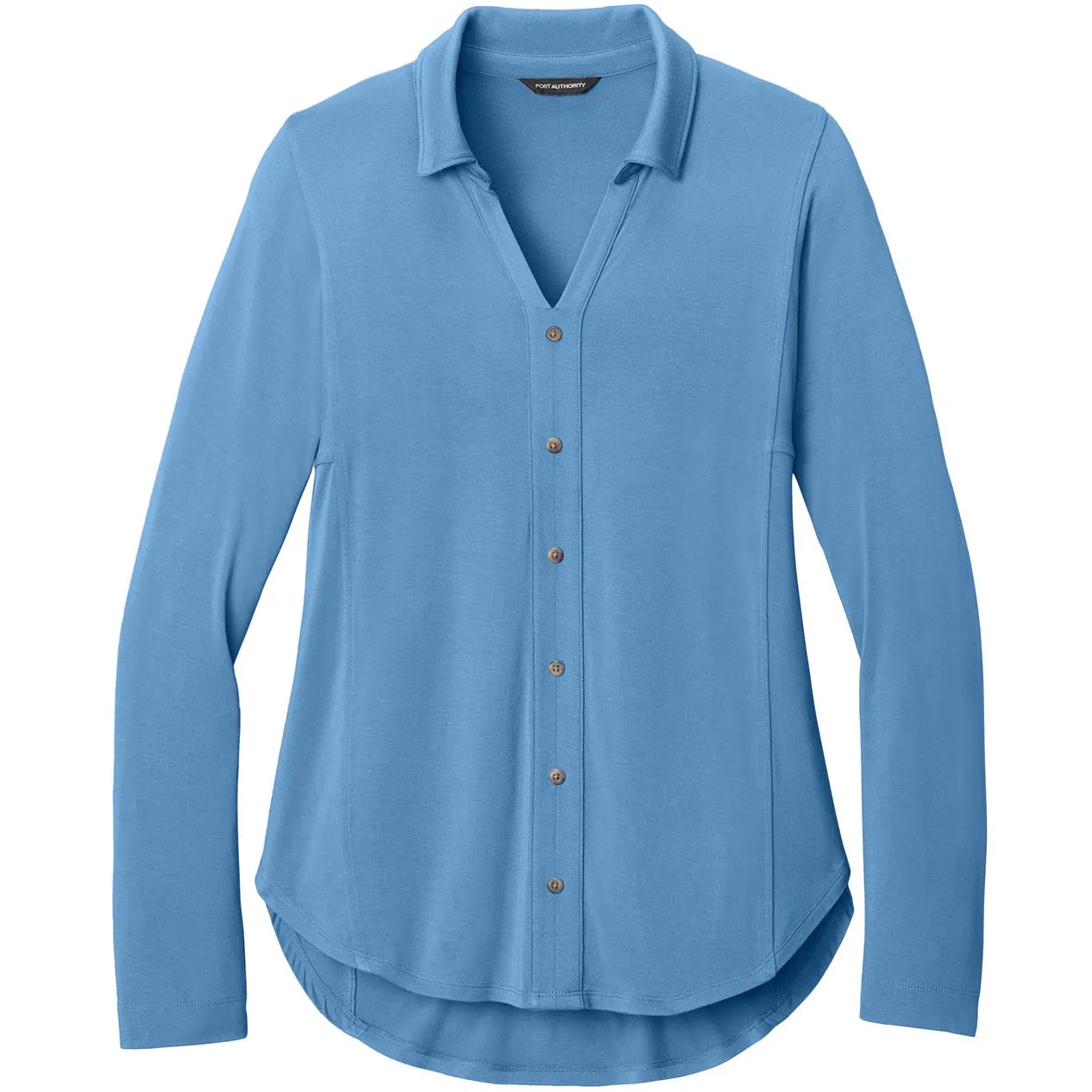 Port Authority® Women's Luxe Knit Button Tunic