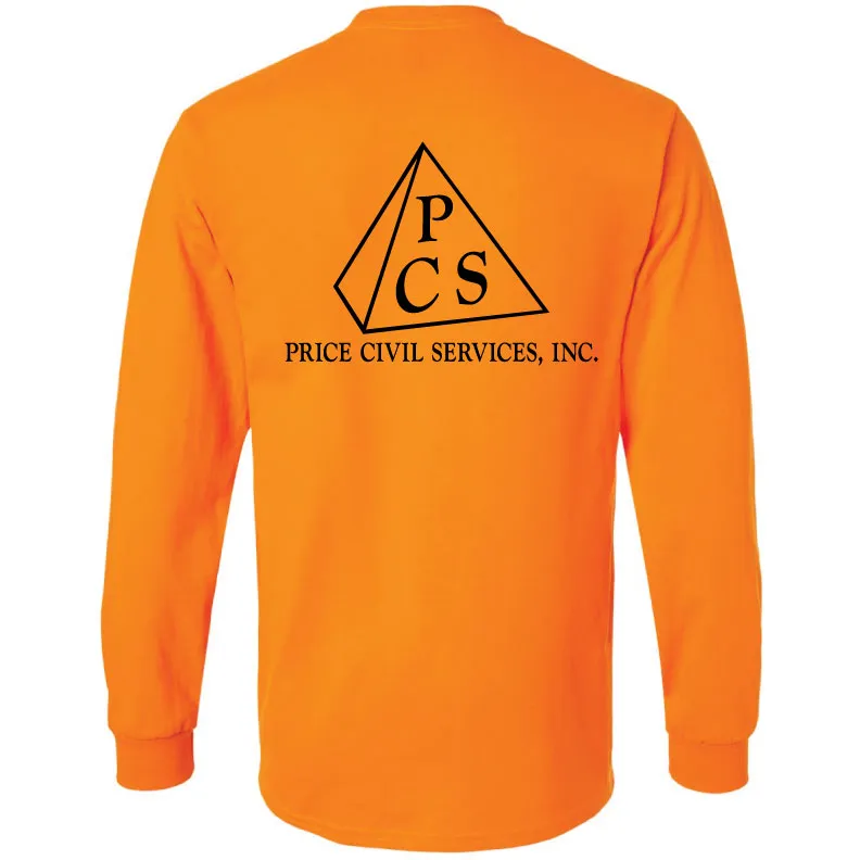 PRICE CIVIL SERVICES, INC. L/S High-Vis T-Shirts