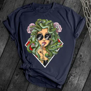 Psychedelic Snakes Medusa Tee