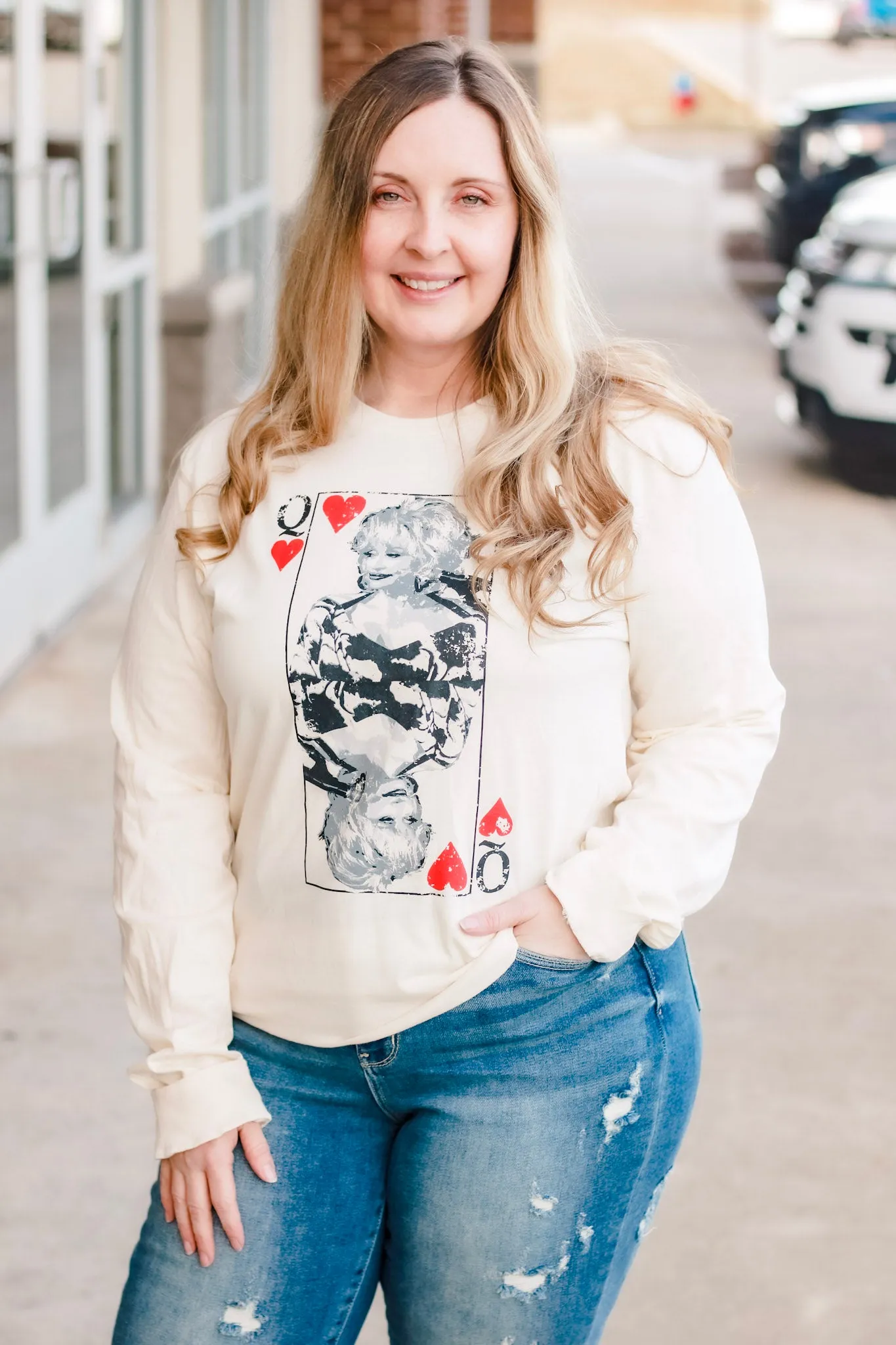 Queen of Hearts Long Sleeve