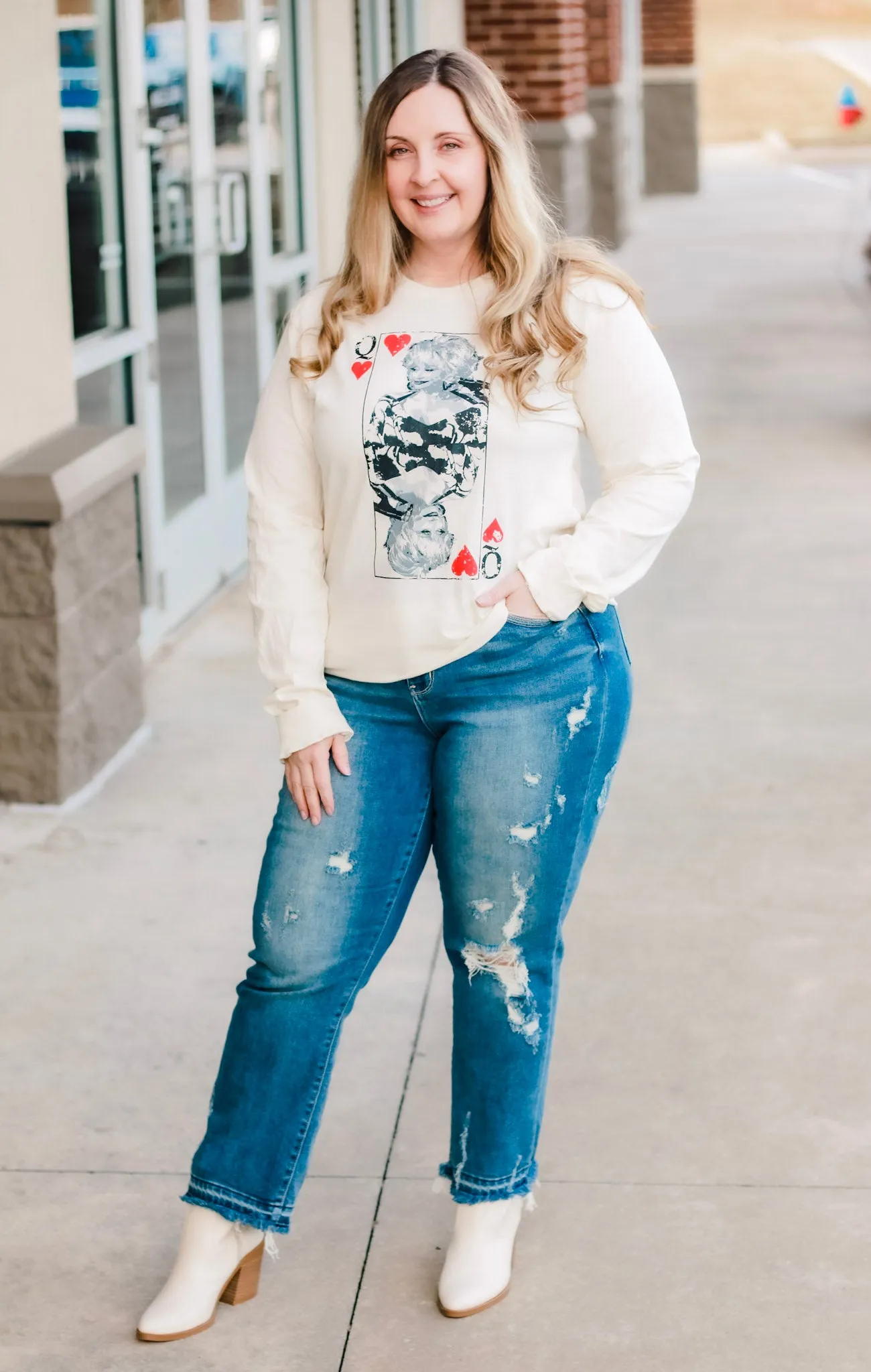 Queen of Hearts Long Sleeve