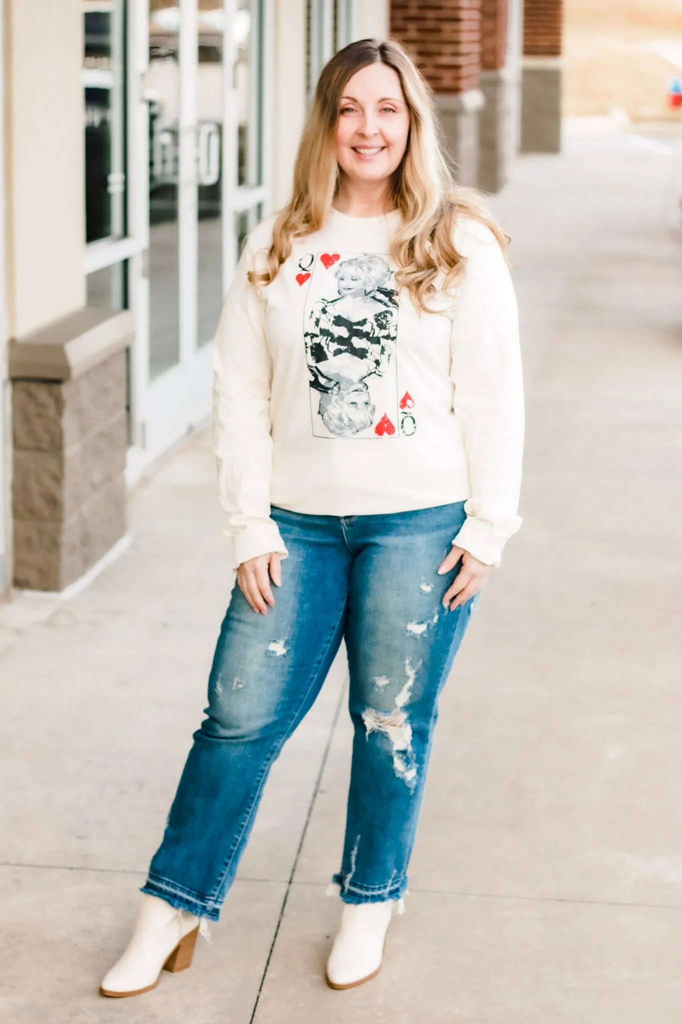 Queen of Hearts Long Sleeve