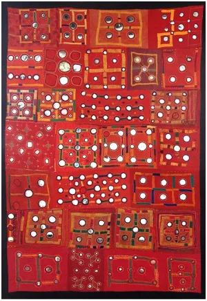 "Gypsy" Lambadi Banjara Wall Hanging
