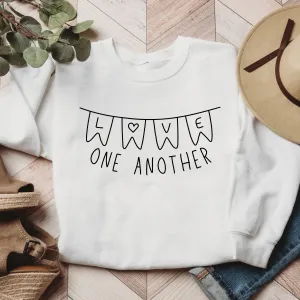 "Love One Another" Crewneck Sweatshirt