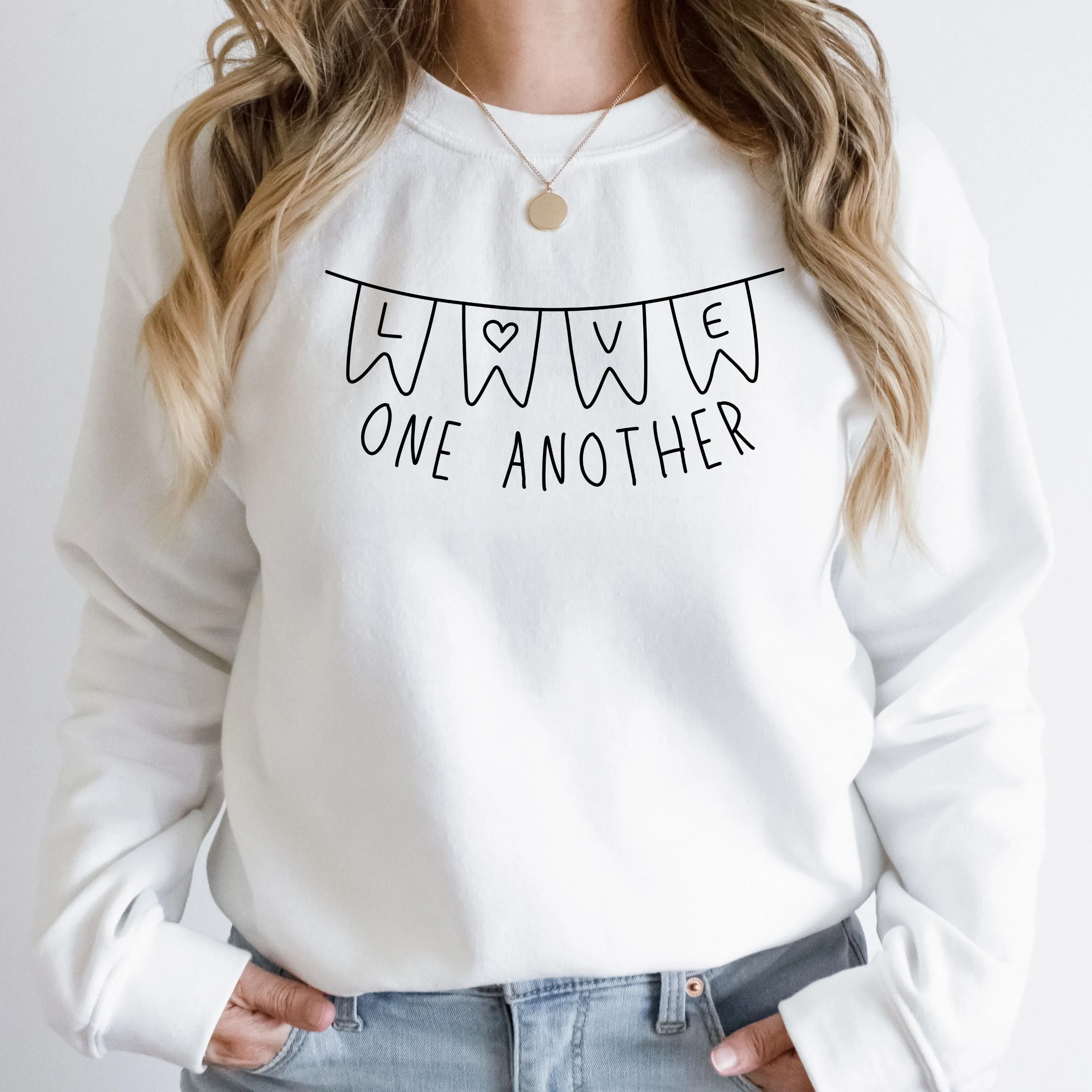 "Love One Another" Crewneck Sweatshirt
