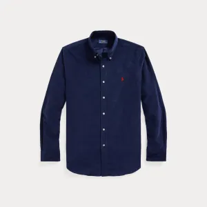 Ralph Lauren Mens Shirt Newport Navy and Olive