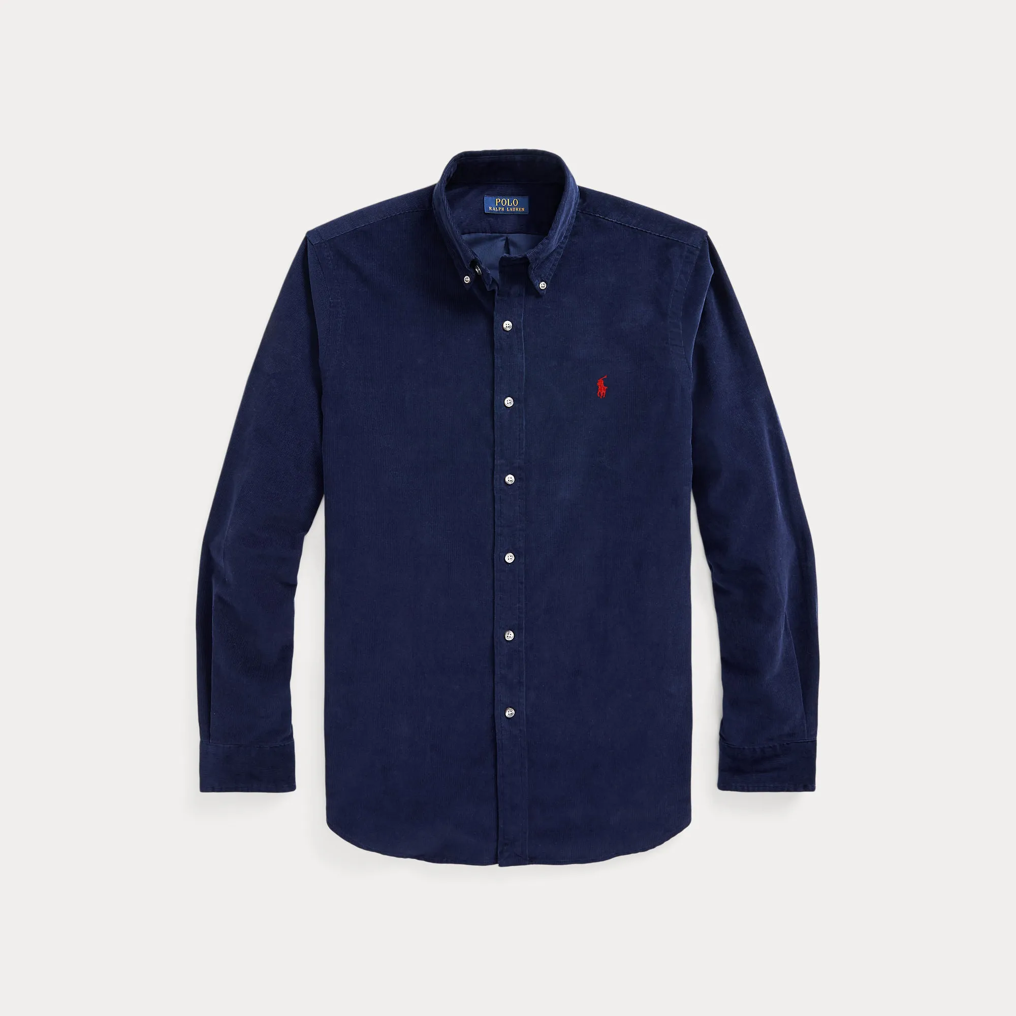 Ralph Lauren Mens Shirt Newport Navy and Olive