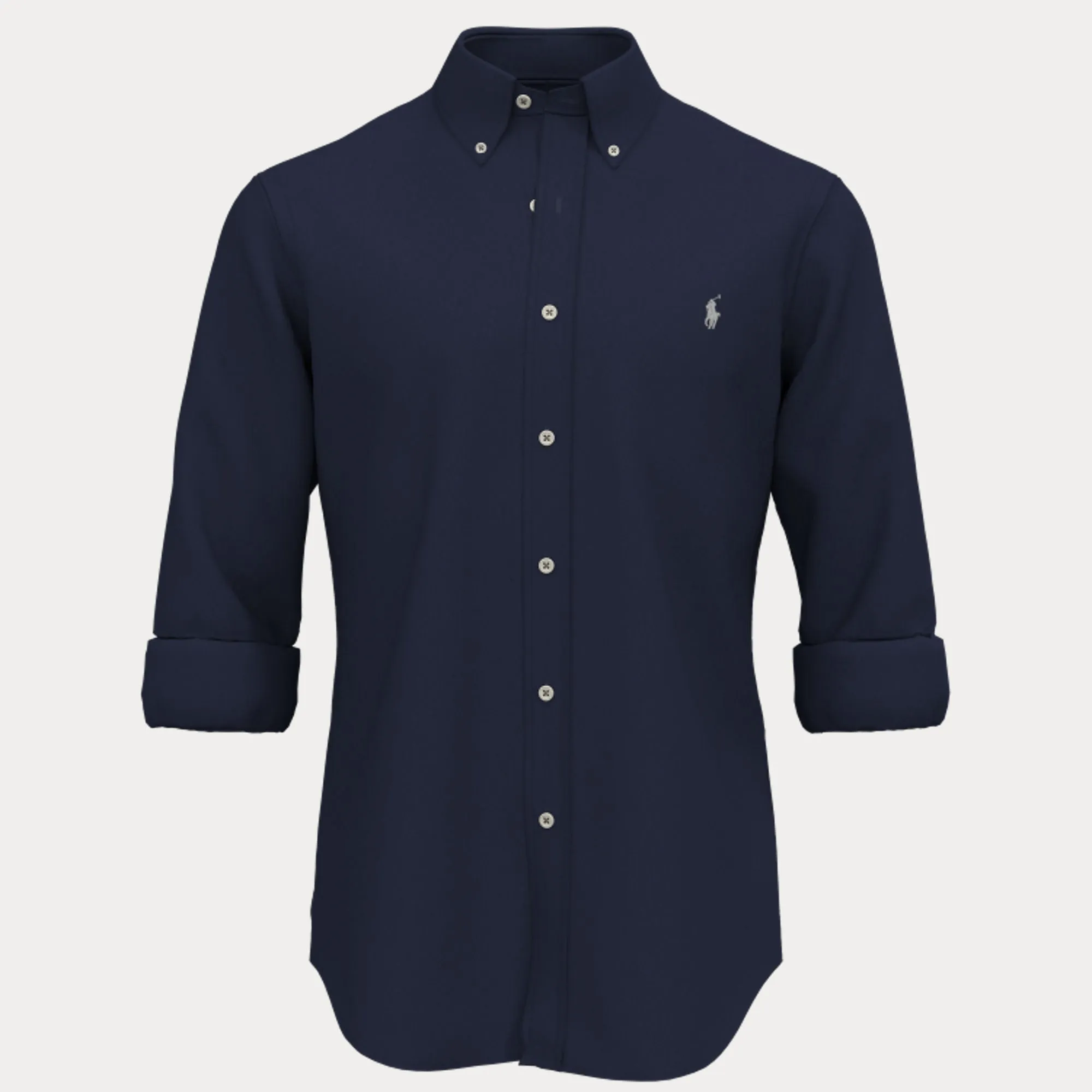 Ralph Lauren Mens Shirt Newport Navy and Olive