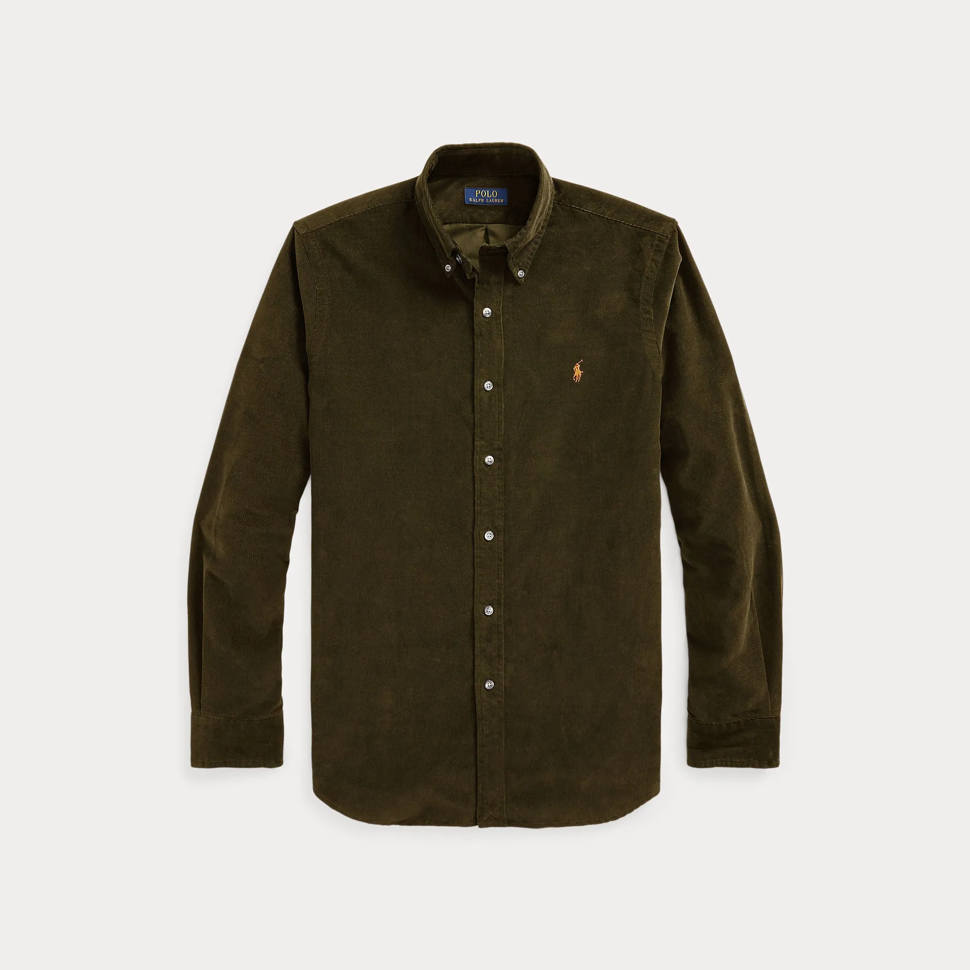 Ralph Lauren Mens Shirt Newport Navy and Olive