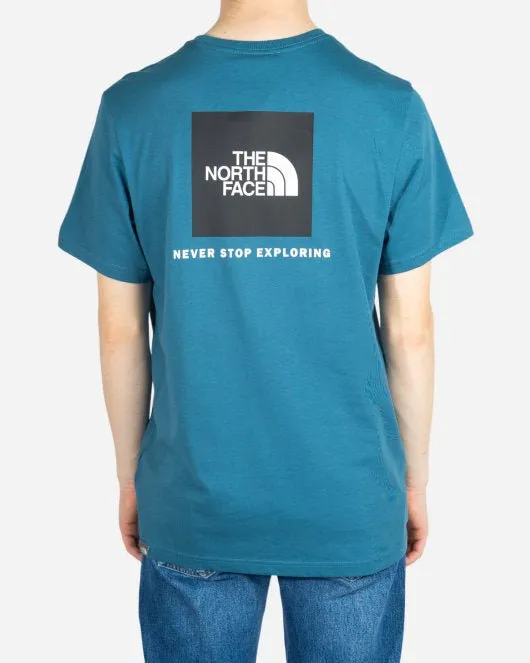 Red Box Tee - Mallard Blue