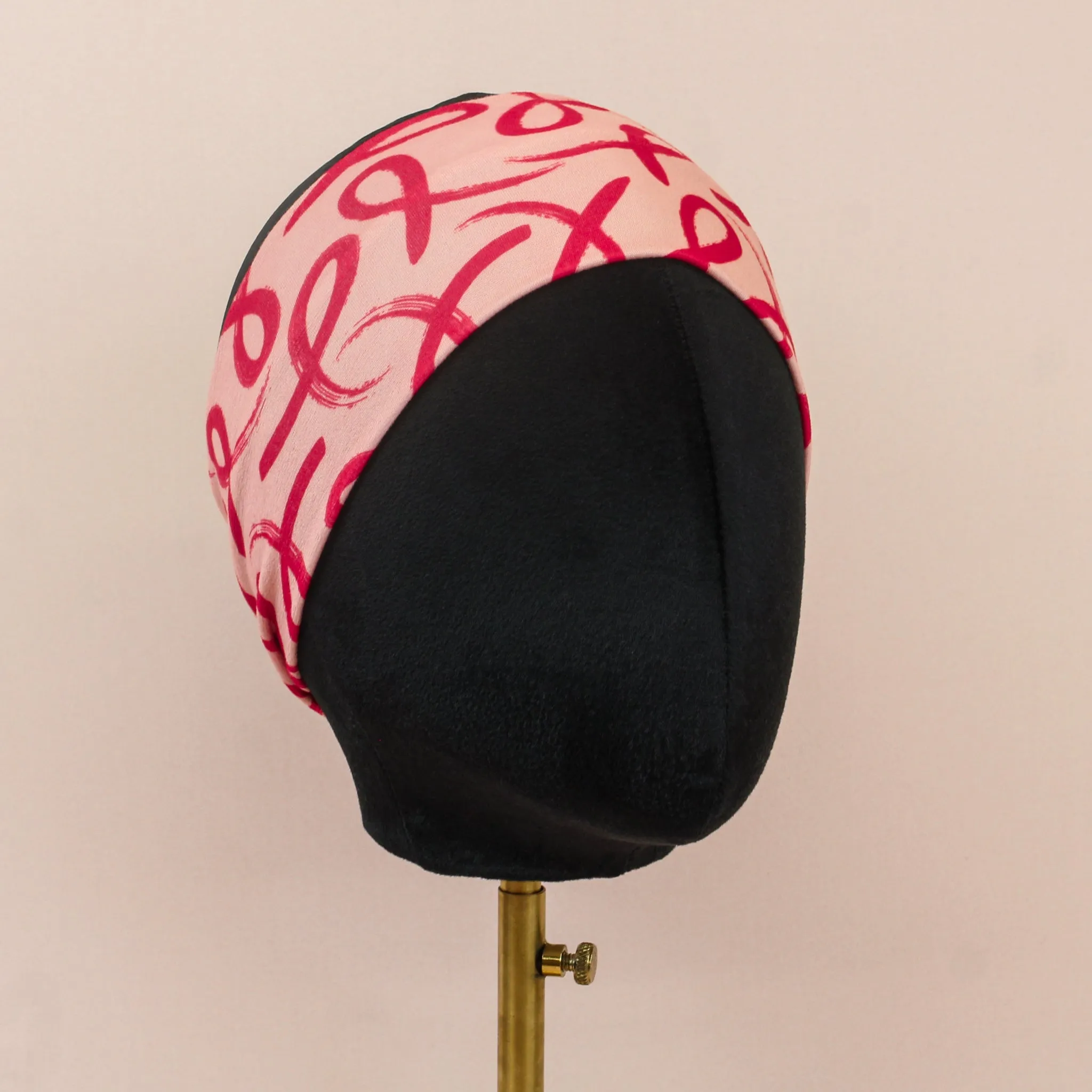 Red Ribbon Stretch Headband